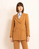 BORDA BARROCA - Blazer Executive Mr Pecan Marrom