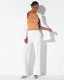 LAFORT - Calça Reta Greta OFF White