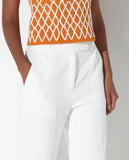 LAFORT - Calça Reta Greta OFF White