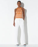 LAFORT - Calça Reta Greta OFF White
