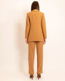 BORDA BARROCA - Blazer Executive Mr Pecan Marrom