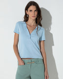 LAFORT - T-shirt Malu Azul Lagoon