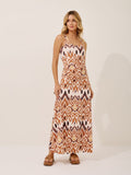 PINK POA - Saia Lara Malha Fria Estampado