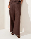 MADRE REINA - Calça Eloise Madeira -Verão 27