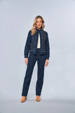 SCALON - Calça Jeans Malha Reta Jeans Médio