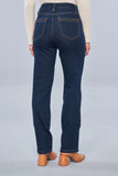 SCALON - Calça Jeans Malha Reta Jeans Médio
