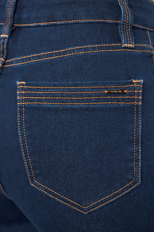 SCALON - Calça Jeans Malha Reta Jeans Médio