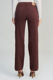 SCALON - Calça Sarja Color Reta Marrom