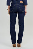 SCALON - Calça Jeans Reta Amaciado Azul