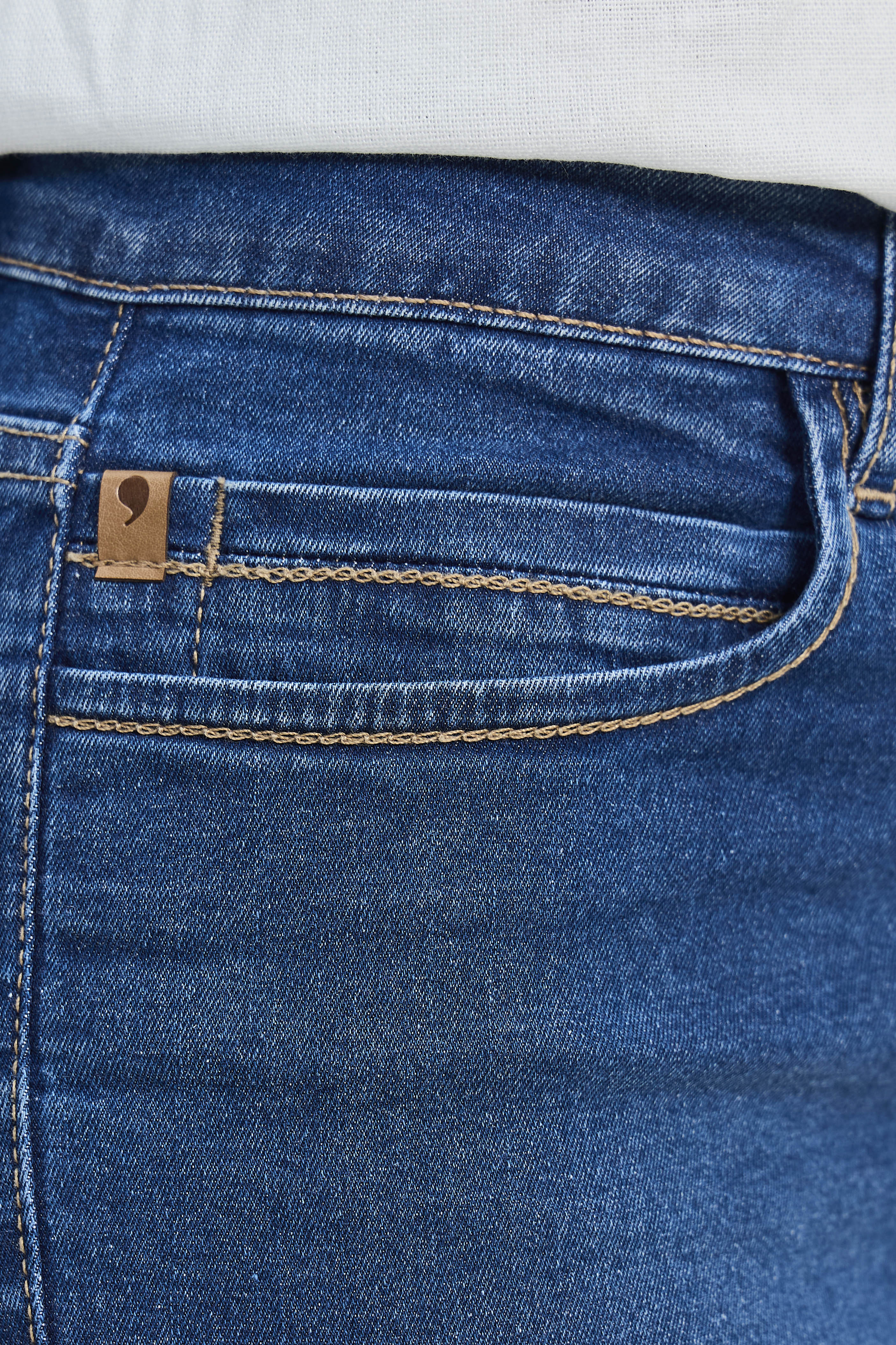 SCALON - Calça Jeans Reta Hiper Destroyer Azul