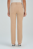 SCALON - Calça Malha Color Reta Maura Camurça