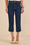 SCALON - Calça Jeans Cropped Destroyer