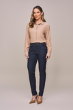 SCALON - Calça Jeans Skinny Amaciado Cinza