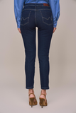 SCALON - Calça Jeans Skinny Destroyer Azul
