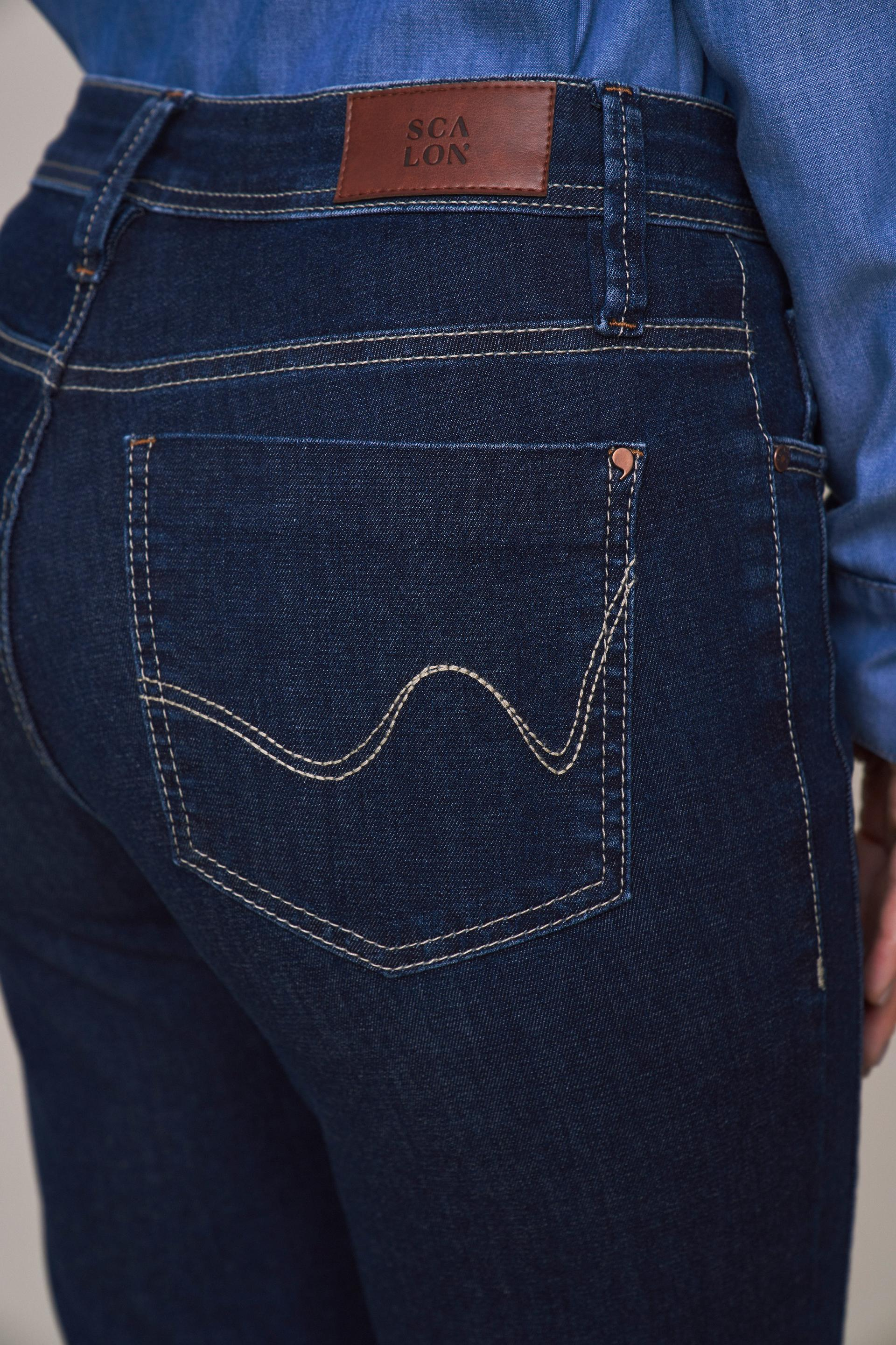 SCALON - Calça Jeans Skinny Destroyer Azul