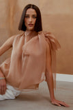 AGILITÀ - Blusa Laço Lateral Deserto