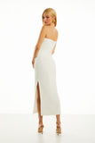 FABULOUS AGILITÀ - Vestido Midi Dani Off White