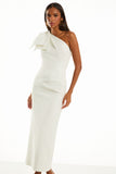 FABULOUS AGILITÀ - Vestido Midi Hilary OFF White