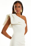 FABULOUS AGILITÀ - Vestido Midi Hilary OFF White