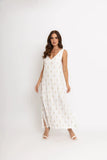 BORDA BARROCA - Vestido Mídi Lua OFF White