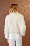 AGILITÀ - Casaco Mix Pelo OFF White