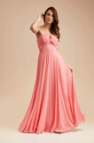 ANA VARGAS - Vestido Longo Mariza Rosa
