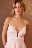 AGILITÀ - Vestido Mídi Decote Pregas Macaron