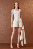 AGILITÀ - Short Matelasse Pregas OFF White