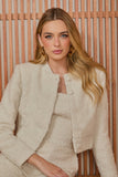 FABULOUS AGILITÀ - Jaqueta Maria Elástico Barra OFF White