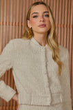 FABULOUS AGILITÀ - Jaqueta Maria Elástico Barra OFF White