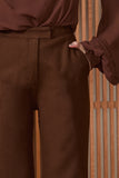 AGILITÀ - Calça Tyra La Marrom Cofffee
