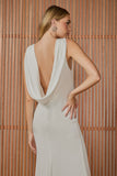 FABULOUS AGILITÀ - Vestido Midi Melissa Babado Barra OFF White