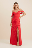 DOLPS - Vestido Longo Grazy Tomate Vermelho