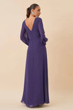 ANA VARGAS - Vestido Longo Jamille Roxo