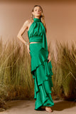AGILITÀ - Blusa Frente Única Laço Verde