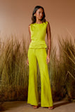 AGILITÀ - Blusa Pala Ombro Pregas Kiwi