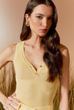AGILITÀ - Blusa Tricot Decote V Botes Baunilha