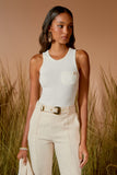 AGILITÀ - Blusa Bolso AG Strass OFF White