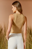 AGILITÀ - Blusa Bolso AG Strass Avelã