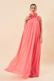 DOLPS - Vestido Longo Olivia Coral