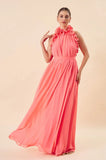 DOLPS - Vestido Longo Olivia Coral