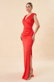 DOLPS - Vestido Longo Jessy Vermelho