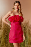 AGILITÀ - Vestido Seda Decote Flores Roma
