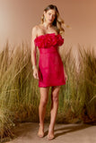 AGILITÀ - Vestido Seda Decote Flores Roma