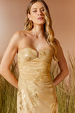 AGILITÀ - Vestido Midi Rustic Ouro Avelã