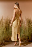 AGILITÀ - Vestido Midi Rustic Ouro Avelã