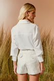 AGILITÀ - Short Jacquard Lily OFF White