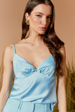 AGILITÀ - Blusa Alçinha Laço Decote Íris