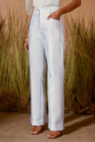 AGILITÀ - Calça Nervura Bolso Geométrico OFF White