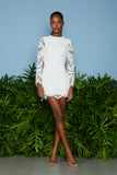 AGILITÀ - Vestido Curto Izabel Laise OFF White